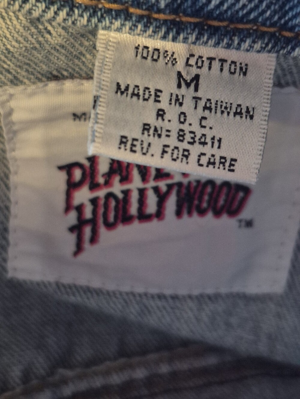 Vintage 90s Jean Jacket M - Picture 9 of 9
